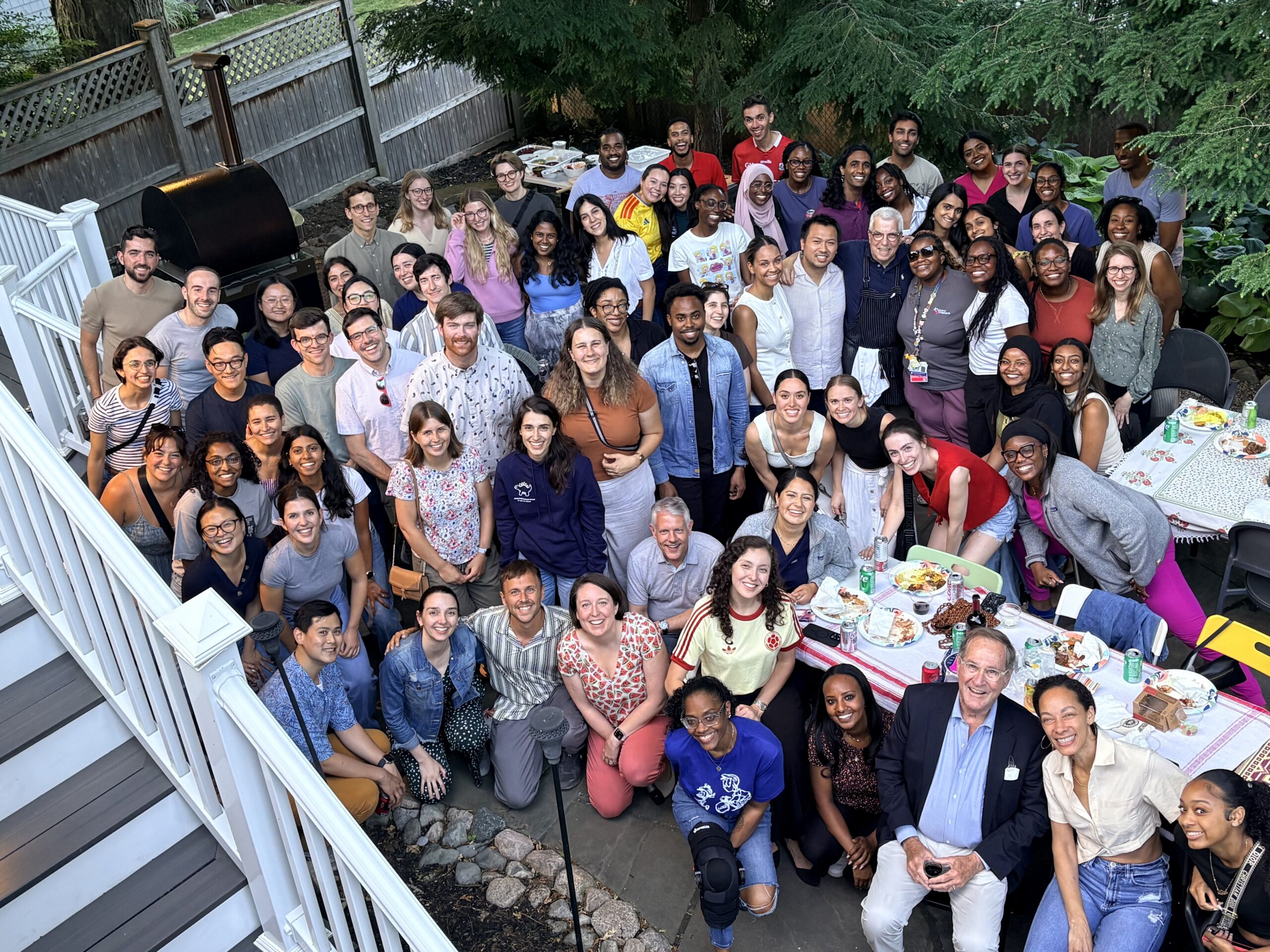 PIcture of a group of residents at a Diversity Coucil event